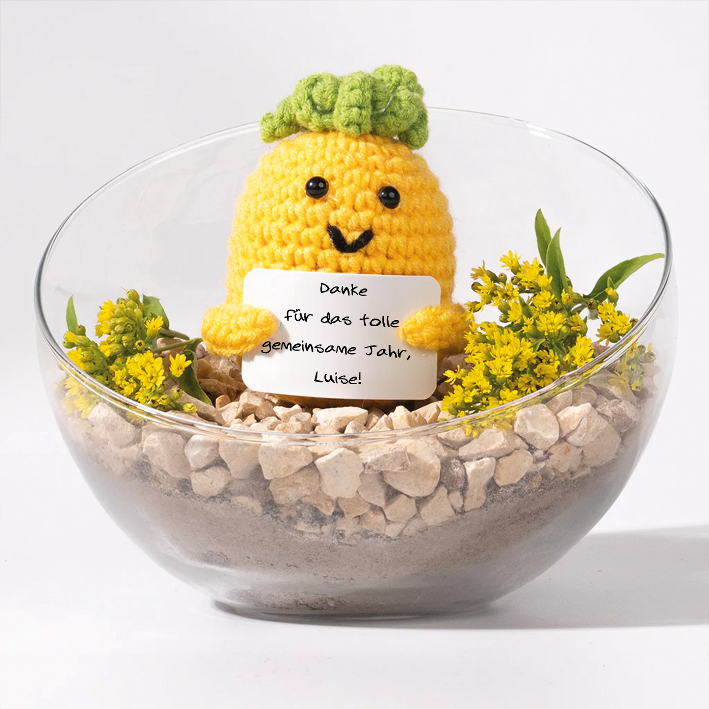 Deine Knuffelknollen mit eigenem Spruch