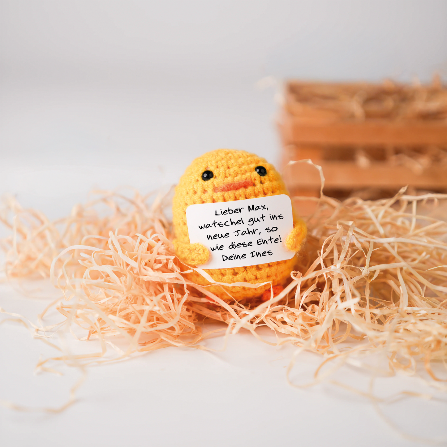 Deine Knuffelknollen mit eigenem Spruch